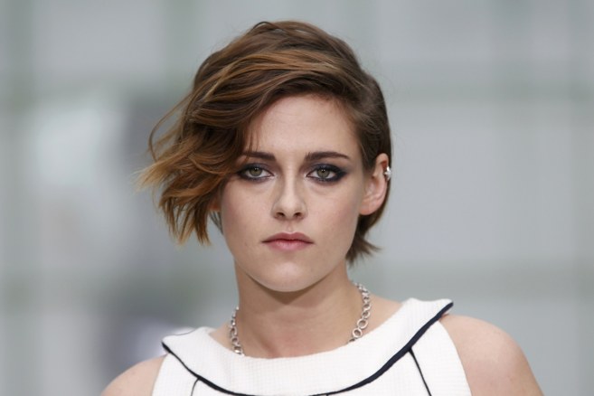 Kristen Stewart, este martes en el desfile de Alta Costura de Chanel.