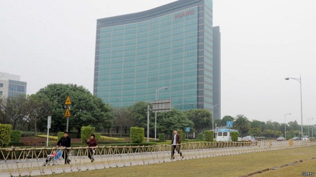 La sede de Huawei, en China