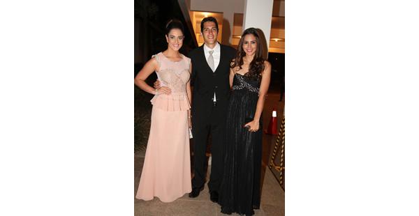 Lucila Quiroga, Miguel Cuéllar y Taliana Haderspock