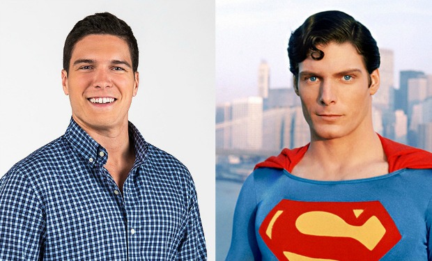 Will y su padre, el fallecido Christopher Reeve.