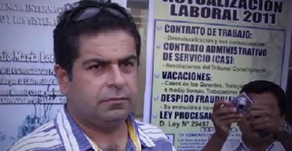 Martín Belaunde Lossio es un empresario prófugo de la justicia de Perú que lo indaga por hechos de corrupción