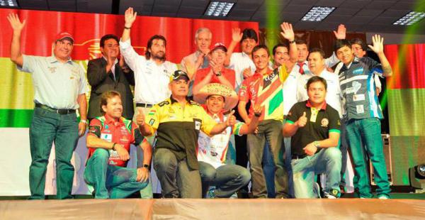 Competidores bolivianos