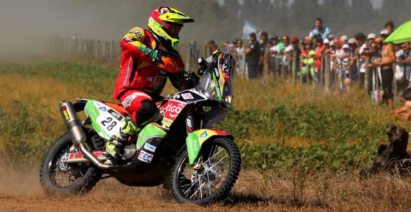 Juan Carlos Salvatierra es uno de los pilotos bolivianos más experimentados. Este año corre su quinto Dakar