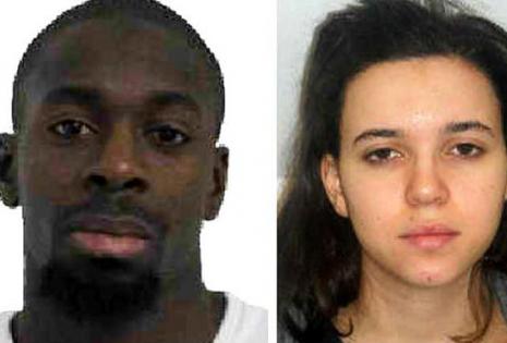 La mujer fue pareja de Amedy Coulibaly, quien murió a manos de la policía este viernes durante el rescate de rehenes en un supermercado judío en París.