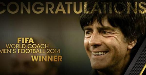 Joachin Löw superó en la votación a Carlo Ancelotti y a Diego SImeone