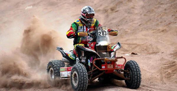 El boliviano cumple una excelente actuación en el Dakar 2015. Es quinto en la clasificación general hasta la novena etapa