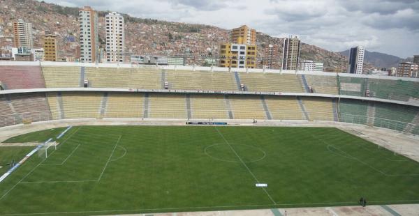 Imagen referencial del estadio Hernando SIles de La Paz