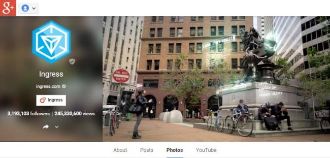 Ingress Google Plus