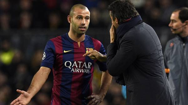 Mascherano salió al cruce de la prensa y aseguró que el plantel no está en crisis. (AFP)