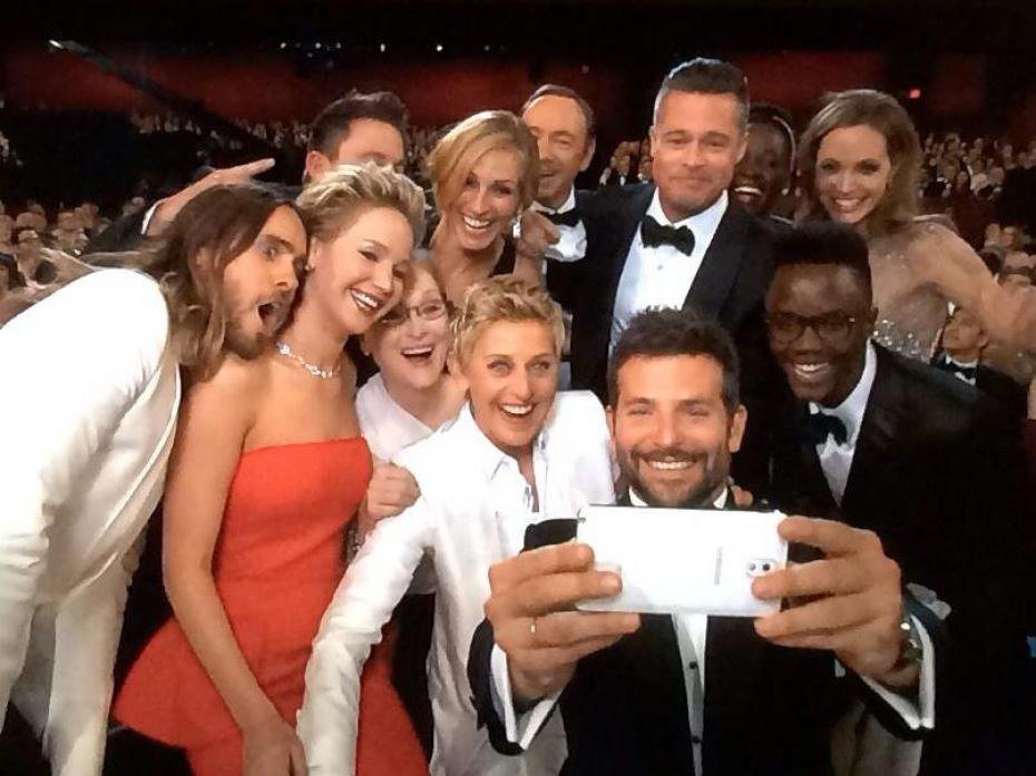 Oscars selfie