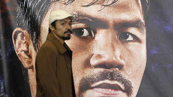 El boxeador filipino Manny Pacquiao. (AP)