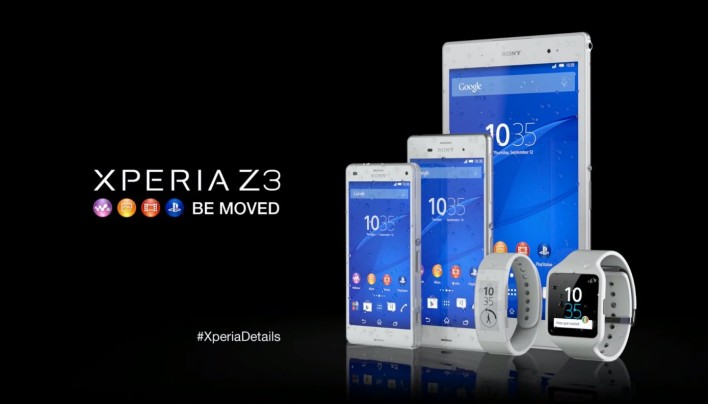  La gama Sony Xperia Z3 recibirá Android 5.0 Lollipop en el mes de febrero