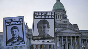 Marcha por la muerte de José Luis Cabezas.