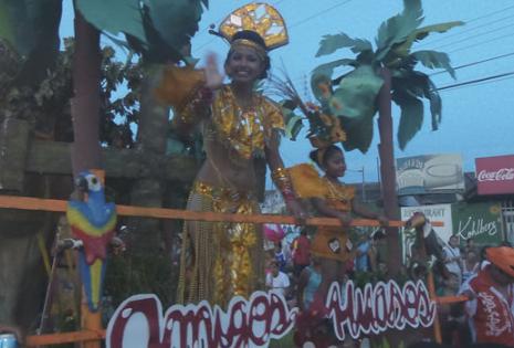La soberana del Carnaval de las Ciudadelas Yoice I