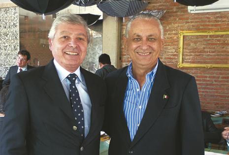 Amigos. Daniel Baleirón y Enzo Bagnoli