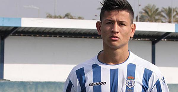 Ricardo Vaca, conocido como ‘Ricky’ tiene 20 años y estuvo ligado con el Recreativo de Huelva desde el 2009 en la cantera del club andaluz