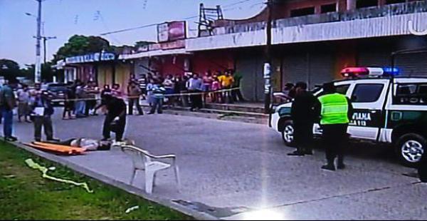 disparan a un guardia