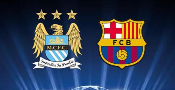 El choque más atractivo de este martes es Manchester City - Barcelona.