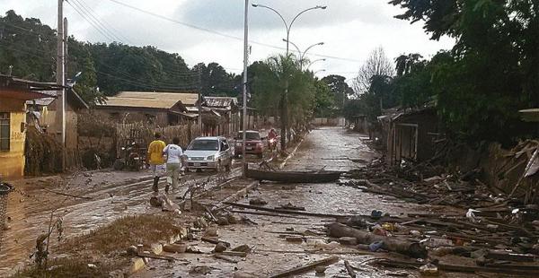 inundacion en Beni