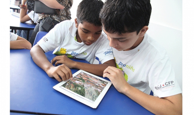 Tablets. Colegios incorporan el uso de la tablets para la enseñanza.