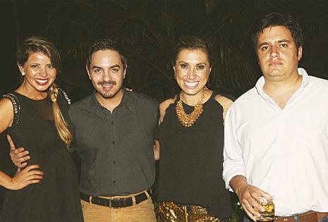 Katherine Wagner, Fernando Eid, Grisel Quiroga y Julio Almaraz