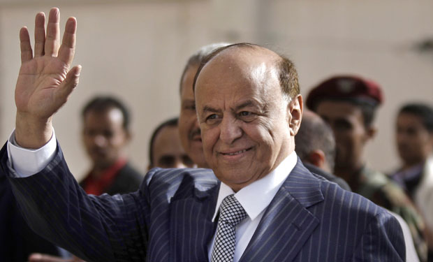Abdo Rabu Mansur Hadi, Presidente de Yemen