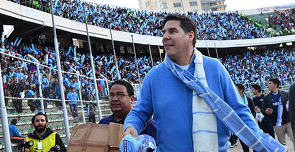 Marcelo Claure es el presidente del grupo BAISA que administra el club Bolívar. Su 'voz' oficial se la conoce por Twitter.