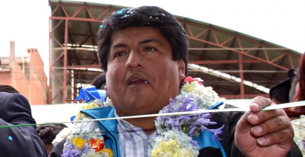 Edgar Patana, candidato a la reelección en la Alcaldía de El Alto por el Movimiento Al Socialismo (MAS)