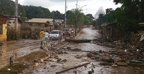 inundacion en Beni