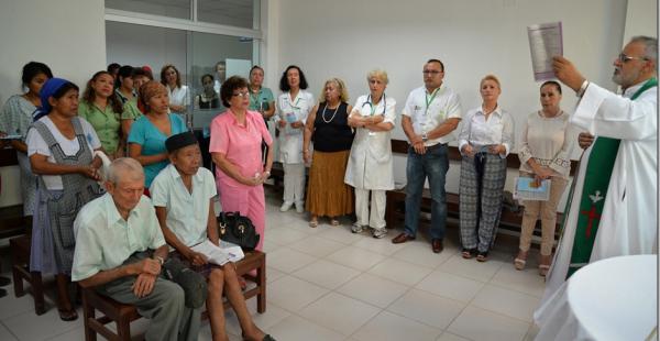 El Instituto Oncológico precisa de mayor equipamiento, según el capellán del Hospital del Niño, padre Mateo.