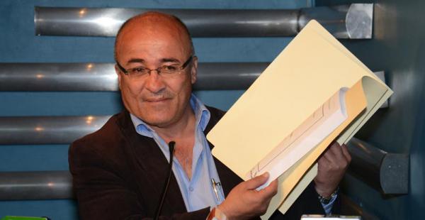 El ministro de Gobierno, Hugo Moldiz, desmintió las denuncias realizadas por Ernesto Suárez