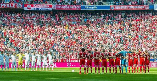 Minuto de silencio del bayern
