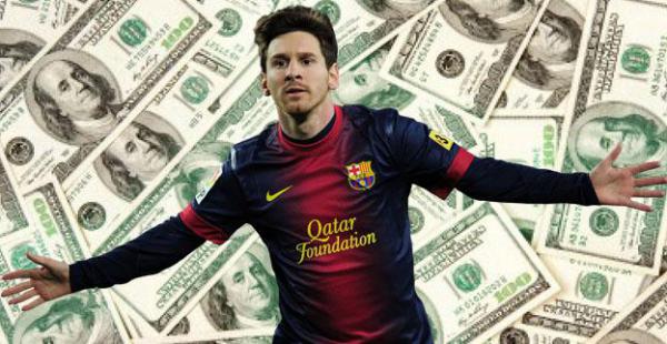 Lionel Messi futbolista del Barcelona, se convirtió por segundo año consecutivo en el jugador mejor pagado a nivel mundial.