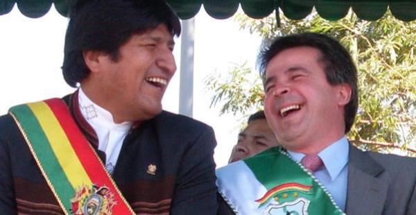 La personalidad yacuibeña realizó un chiste de mal gusto en presencia del presidente Morales y varias otras personas.