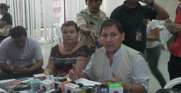 El presidente de TED explicó que darán reportes diarios para mantener informada a la población sobre el avance en el cómputo de las actas