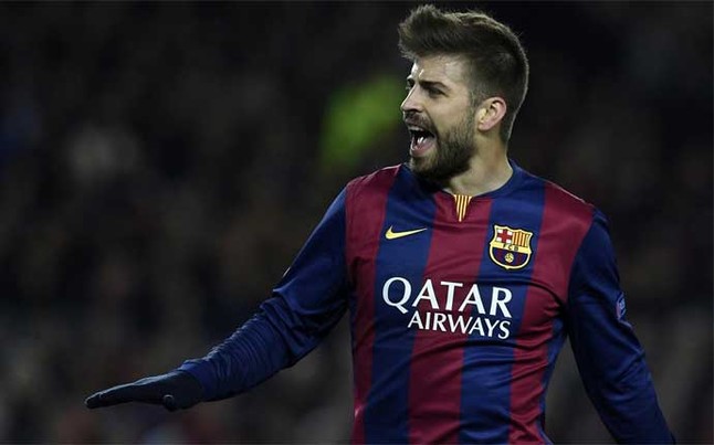 Piqué espera resolver con éxito los compromisos del Barça en Copa, Liga y Champions 