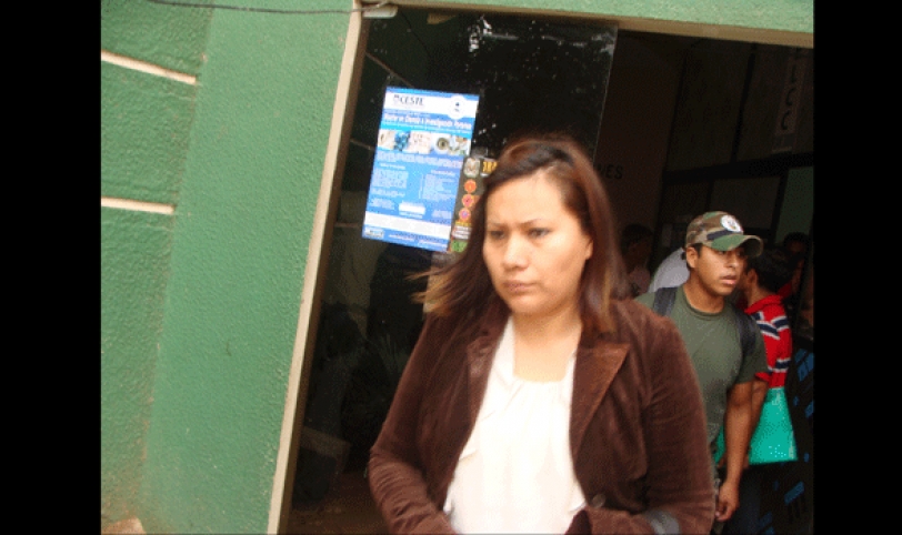Viuda. Verónica Rojas Castañeda pidió pena máxima para los responsables.