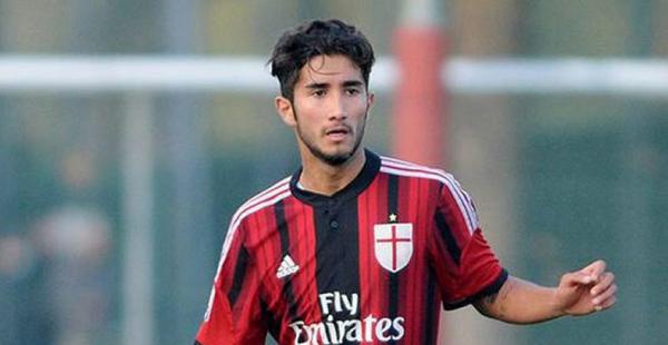 Sebastián Gamarra llegó a Italia cuando tenía 11 años. Ahora juega en el Milan