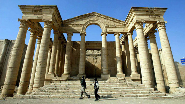 Video: La antigua ciudad iraquí de Hatra antes y después del Estado Islámico