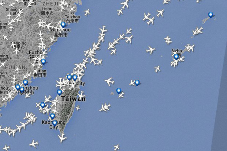 Mapas: Los lugares del mundo evadidos por aviones