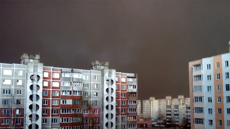 La tempestad en Soligrorsk