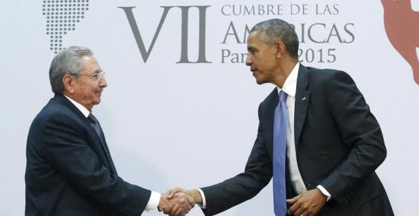 Raúl Castro y Barack Obama se encontraron en la última Cumbre de las Américas, realizada hace unos días en Panamá