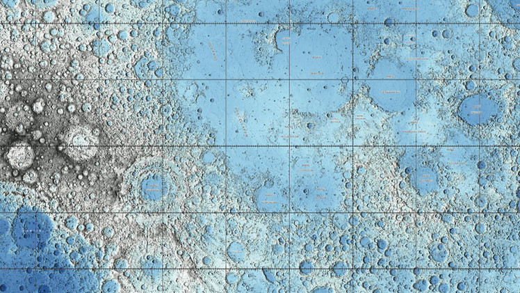 El mapa más impresionante de la Luna jamás publicado 