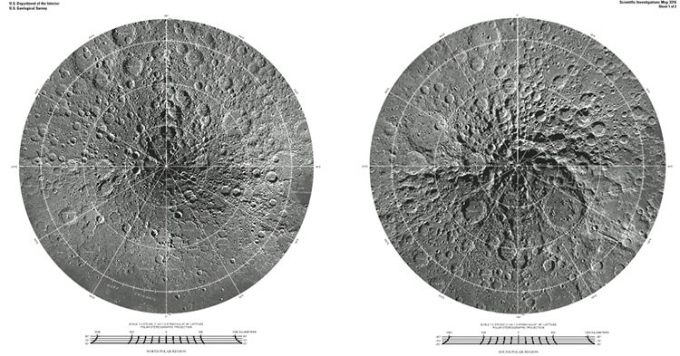 El mapa más impresionante de la Luna jamás publicado
