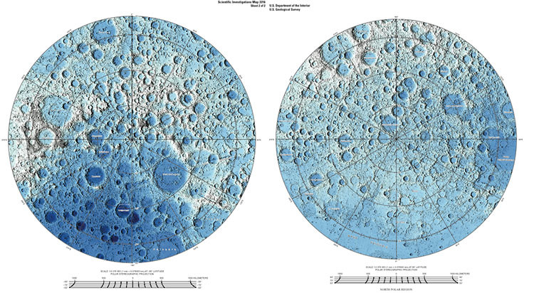  El mapa más impresionante de la Luna jamás publicado