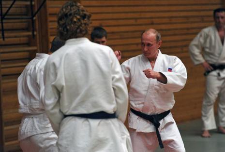 El presidente de Rusia, Vladímir Putin, es famoso por su afición a los deportes, sobre todo al judo