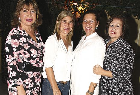 Martha Elena Vargas, ‘Nany’ Vargas, Patricia Saucedo y 'Chary' Mercado