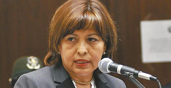 La exministra de Transparencia y Lucha Contra la Corrupción también forma parte del Consejo Marítimo boliviano.