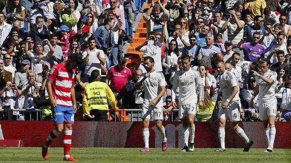 Real Madrid fue una máquina ante Granada. (EFE)