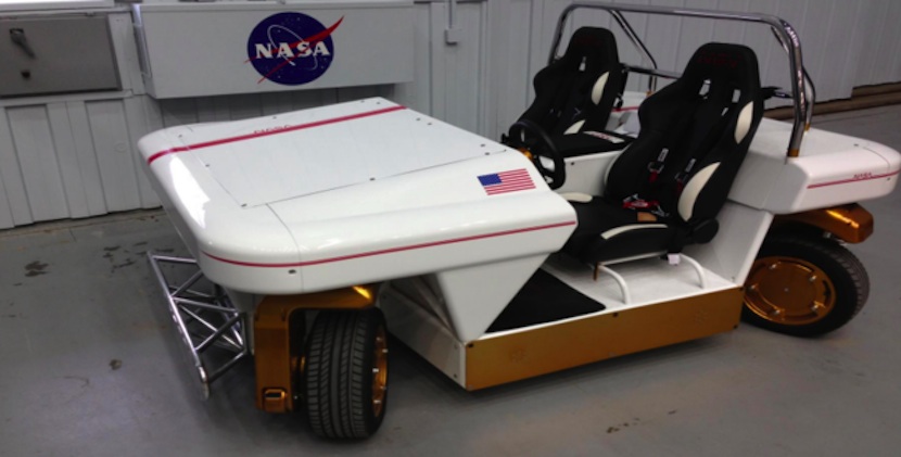 nasa NASA muestra su coche autónomo, descapotable y con capacidad para ser controlado por mando